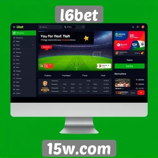 análise da interface do usuário do site l6bet